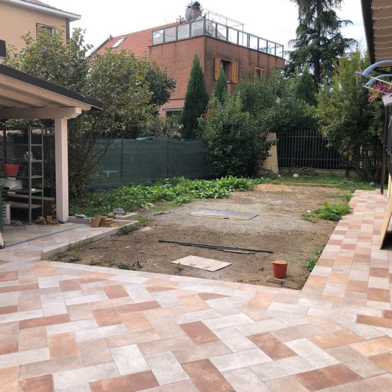 restauro giardino